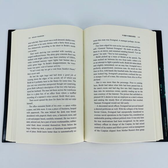 The Body of David Hayes, hardcover book by Ridley Pearson - Good Used Condition - Picture 9 of 11